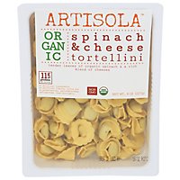 Artisola Pasta Organic Tortellini Spinach Cheese - 6 OZ - Image 1