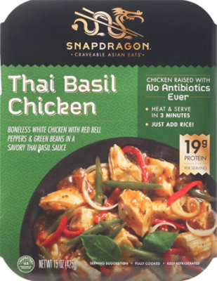Snapdragon Entree Thai Basil Chicken - 16 OZ - Image 2