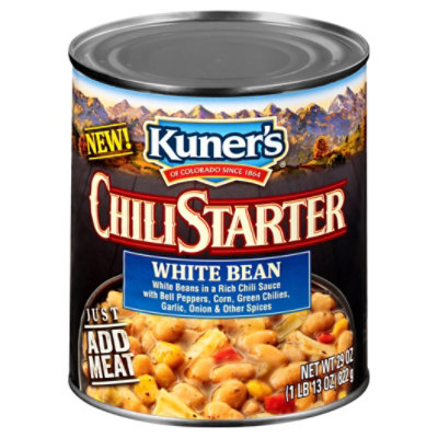 Kuner's® White Bean Chili Starter - Kuner's Foods