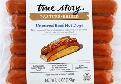 True Story Skinless Hot Dog Abf - 10 OZ - Image 2