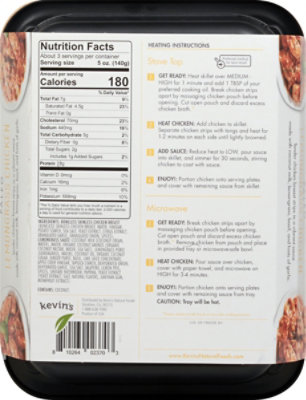 Kevins Natural Foods Lemongrass Chicken Breast - 16 OZ - Image 5