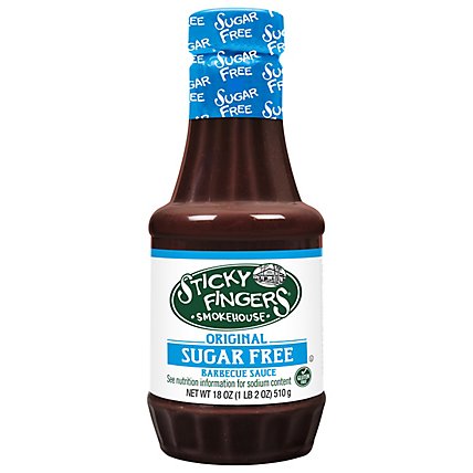 Sticky Fingers Sugar Free Original - 18 OZ - Image 1