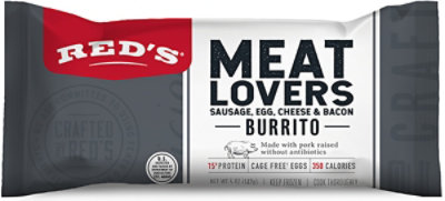 Reds Breakfast Burrito Meat Lover - 5 OZ - Image 3