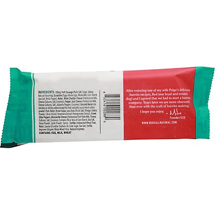 Reds Breakfast Burrito Meat Lover - 5 OZ - Image 6