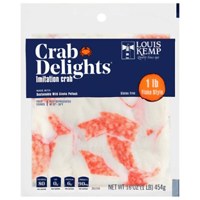 Louis Kemp Crab Flakes 16oz - 16 OZ - Image 3