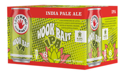 Left Hand Wook Bait Ipa Cans - 6-12 FZ - albertsons