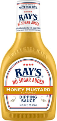 Rays Dipping Sauce Honey Mustard No Sugar Added - 16 Fl. Oz. - Image 2