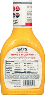 Rays Dipping Sauce Honey Mustard No Sugar Added - 16 Fl. Oz. - Image 5