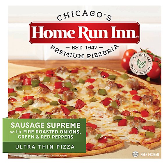 Home Run Inn 12 Ultra Thin Sausage Supreme Pizza - 23.5 OZ