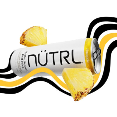 Nutrl Pineapple Vodka Seltzer In Cans - 4-12 Fl. Oz. - Image 2