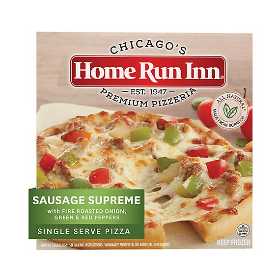 Home Run Inn Classic Sausage Supreme Pizza 6 Inch - 9 OZ