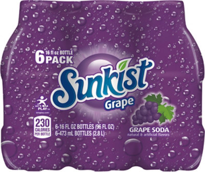 Sunkist Grape Pet - 6-16 OZ - Image 6