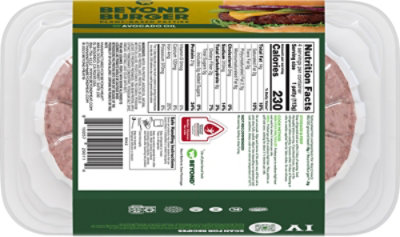 Beyond Meat Beyond Burger Plant Based Patties 4 Count - 16 Oz - Image 4