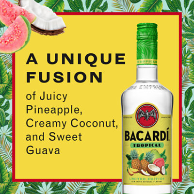 Bacardi Tropical  Gluten Free Rum - 750 Ml - Image 2