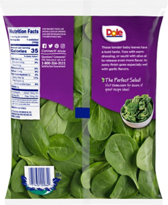 Dole Baby Spinach 5.5 Oz - 5.5 OZ - Image 5