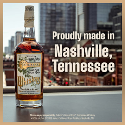 Nelson's Green Brier Tennessee Whiskey Hand Made Sour Mash Whiskey 91 Proof - 750 Ml - Image 5