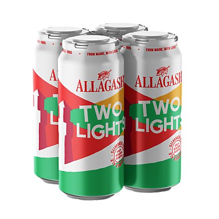 Allagash Two Lights In Cans - 4-16 FZ - Image 1