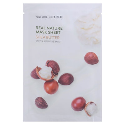 Nature Republic Real Nature Shea Butter Mask Sheet - .77 FZ