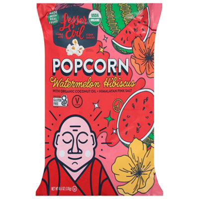 Lesser Evil Popcorn Rte Watermelon - 5 OZ - Image 3