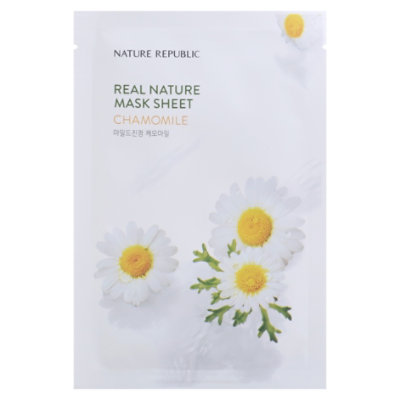 Nature Republic Real Nature Chamomile Mask Sheet - .77 FZ