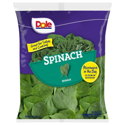 Dole Tender Leaf Spinach Bag - Each