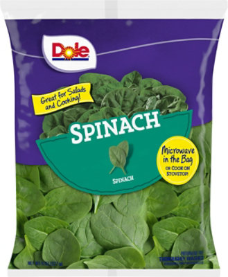 Dole Tender Leaf Spinach Bag - Each - Image 2