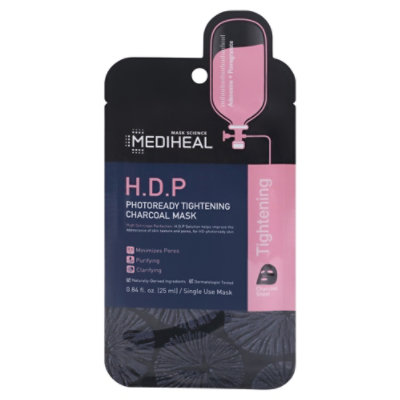 Mediheal H.d.p Photoready Tightening Charcoal Mask 0.84 Oz - .81 FZ