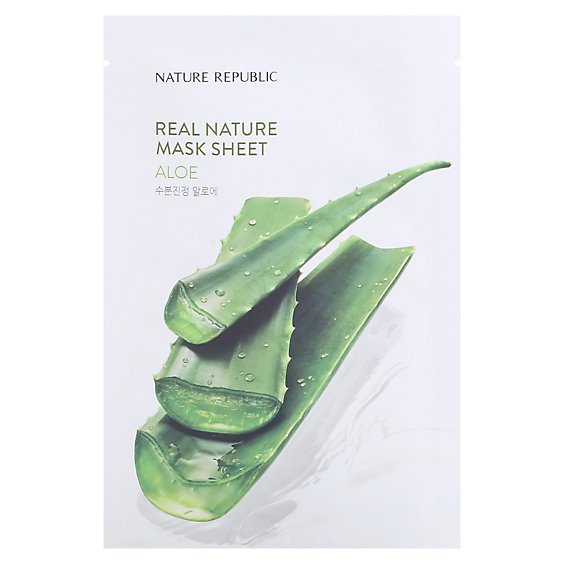 Nature Republic Real Nature Aloe Mask Sheet - .77 FZ