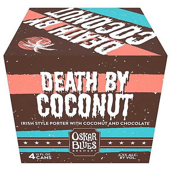 Oskar Blues Death By Coconut In Cans - 4-12 FZ