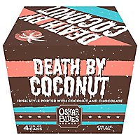 Oskar Blues Death By Coconut In Cans - 4-12 FZ - Image 1