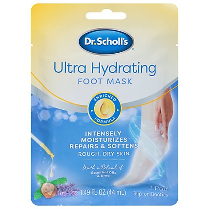 Dr. Scholls Foot Mask Ultra Hydrating - Each - Image 1