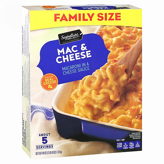 Signature Select Mac & Cheese Family Size - 40 OZ