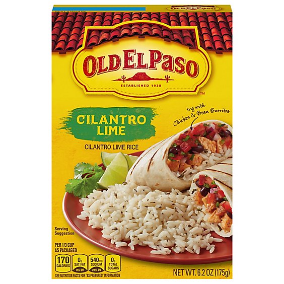 Old El Paso Rice Cilantro Lime - 6.2 Oz