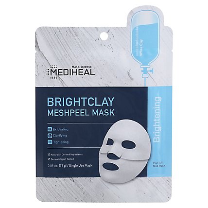 Mediheal Brightclay Meshpeel Mask - .5 FZ - Image 3