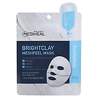 Mediheal Brightclay Meshpeel Mask - .5 FZ - Image 3