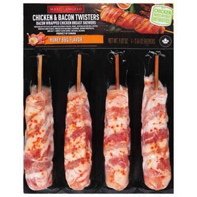 Marcangelo Bacon Wrapped Chicken Breast Skewers - 9.87 OZ - Image 3