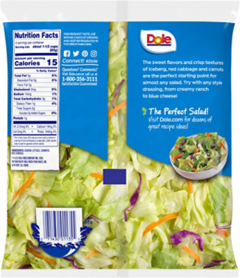 Dole Garden Salad - 12 OZ - Image 6