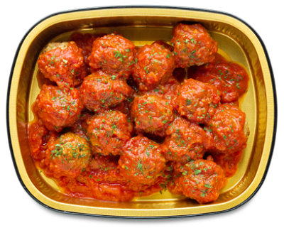 Italian Meatballs In Sauce - 1 Lb - Image 1