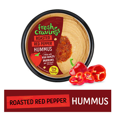 Fresh Cravings Roasted Red Pepper Hummus - 10 OZ - Image 1