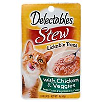 Delectables Stew Chicken & Veggie Cat Food - 1.4 OZ - Image 1