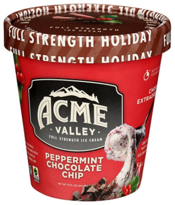 Acme Valley Ice Cream Peppermint Chip - 14 OZ - Image 4