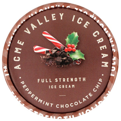 Acme Valley Ice Cream Peppermint Chip - 14 OZ - Image 5