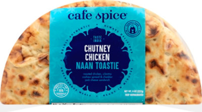 Cafe Spice Chutney Chicken Naan Toastie - 8 OZ - Image 2