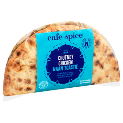 Cafe Spice Chutney Chicken Naan Toastie - 8 OZ - Image 1