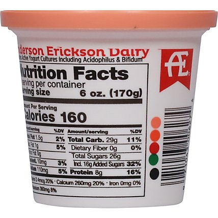 Anderson Erickson Dairy Yogurt Lowfat Peach - 6 Oz - Image 6