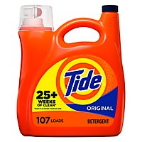 Tide Laundry Detergent Liquid 2x High Suds Original Regular - 154 FZ - Image 1