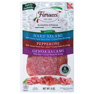 Fiorucci Italian Sandwich Variety - 6 OZ - Safeway