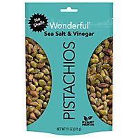 Wonderful Pistachios No Shells Sea Salt & Vinegar Pistachios Resealable - 11 Oz - Image 3
