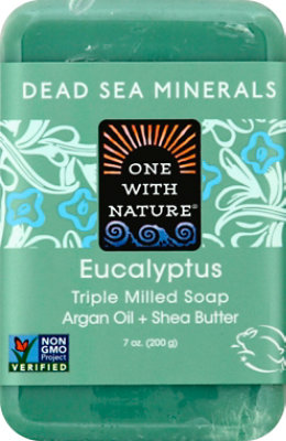 One With Nature Bar Soap Eucalyptus - 7 OZ - Image 2