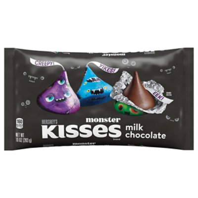 Hersheys Kisses Milk Chocolate Monster Halloween Candy Bag - 10 Oz - Image 3